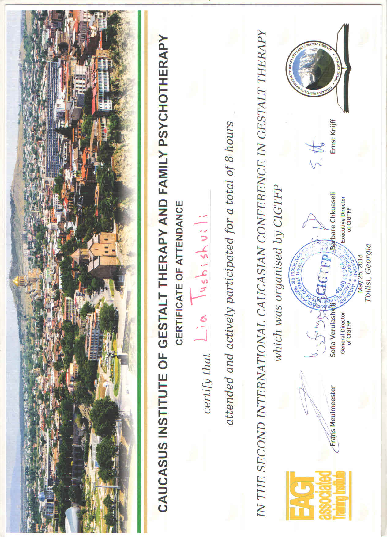 Certificate 5